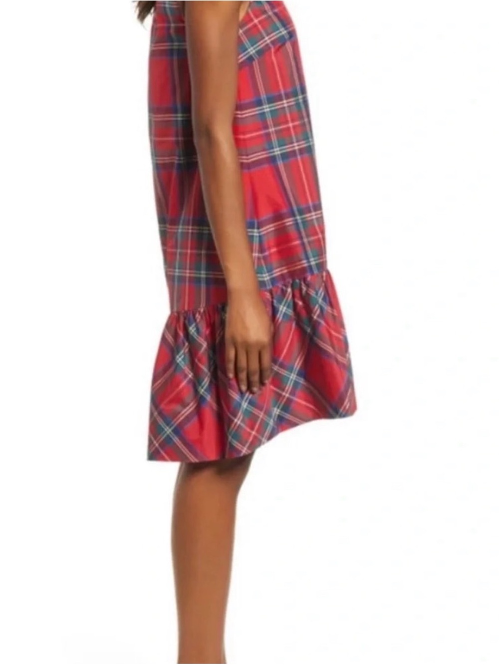VINYARD VINES - Amelia Jolly Plaid Swing Dress - Picture 2 of 8